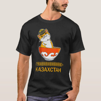 Camiseta Yurta República do Cazaquistão Qazaqstan bandeira