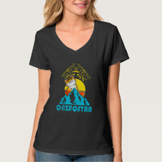 Camiseta Yurta República do Cazaquistão Qazaqstan bandeira