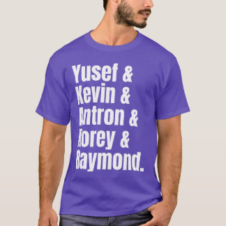 Camiseta Yusef Kevin Antron Central Park Five garota