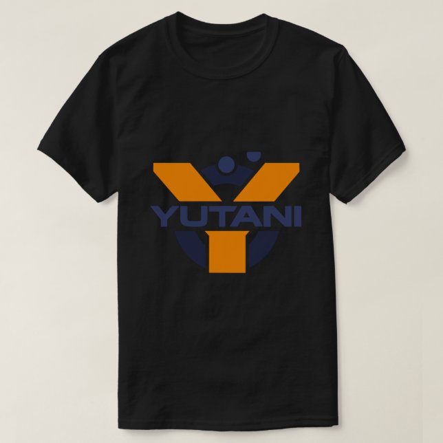 Camiseta Yutani Corporation (aquisição pré-Weyland) Essenti (Frente do Design)