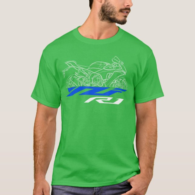 Camiseta YZF R1 20202024 for Sportbike Riders Motorcycle fa (Frente)
