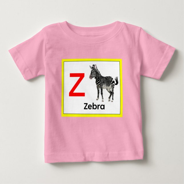 Camiseta Z é para Zebra (Frente)