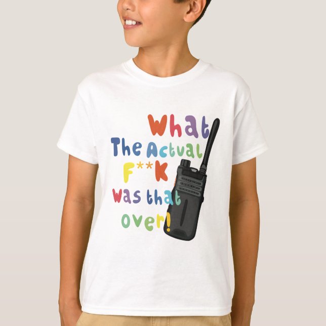 Camiseta Z é para Zookeeper (Frente)