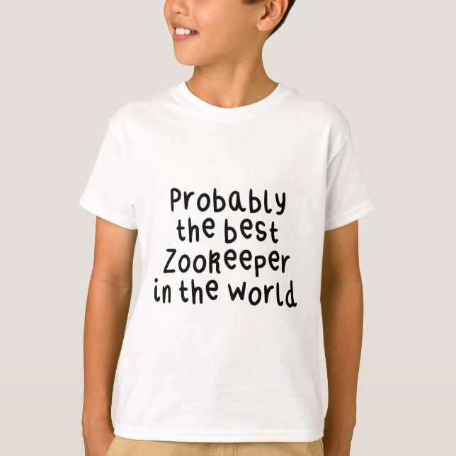 Camiseta Z é para Zookeeper (Frente)