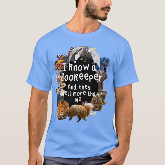 Camiseta Z é para Zookeeper (Frente)