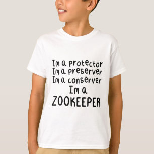 Camiseta Z é para Zookeeper
