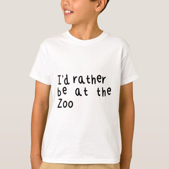 Camiseta Z é para Zookeeper (Frente)