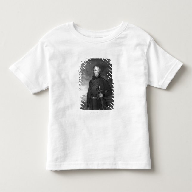 Camiseta Zachary Taylor, 12o presidente do estado unido (Frente)