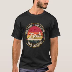 Camiseta Zack O Homem O Mito A Lenda Nome Personalizado