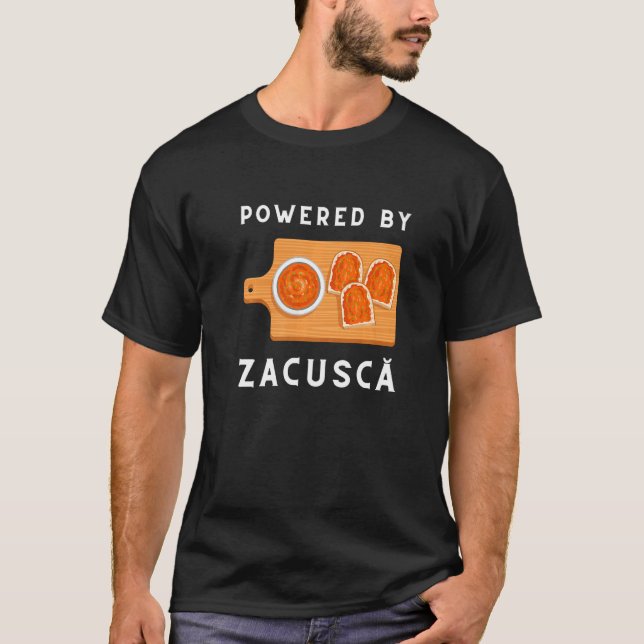 Camiseta Zacusca Mamaliga Romena Moldava Comida Romena  (Frente)