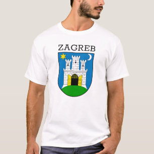 Camiseta Zagreb Casaco de Armas