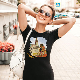 Camiseta Zagreb Croácia Praça da Igreja Vermelha Viagem