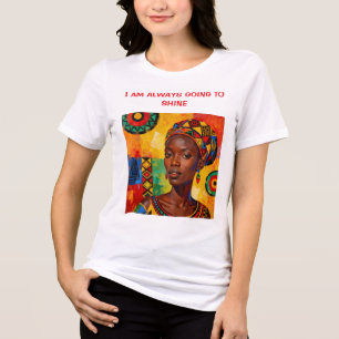 Camiseta “Zainab” Filha do Sol Dourado 