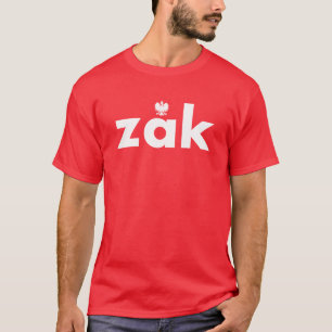 Camiseta ZAK Sobrenome Polonês