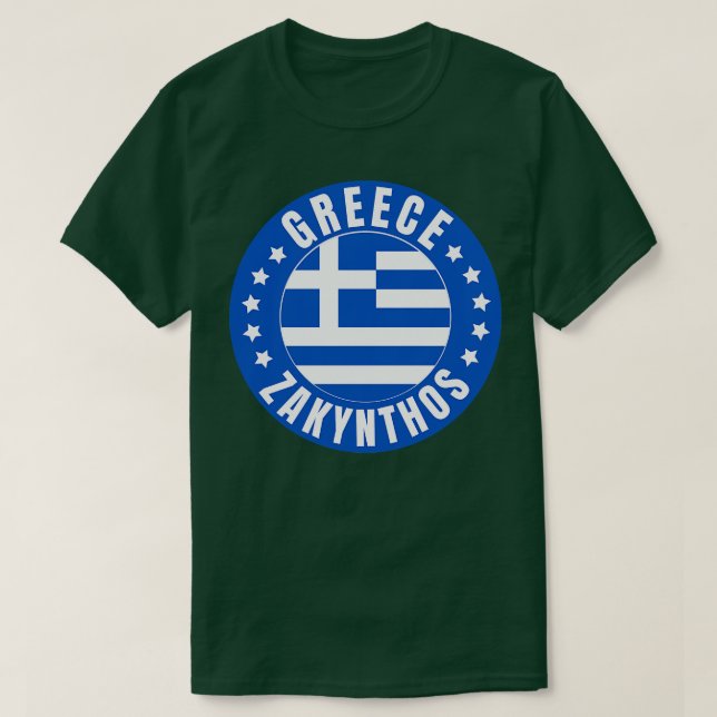 Camiseta Zakynthos (Frente do Design)