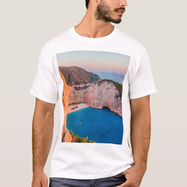 Camiseta Zakynthos, Grécia. (Frente)