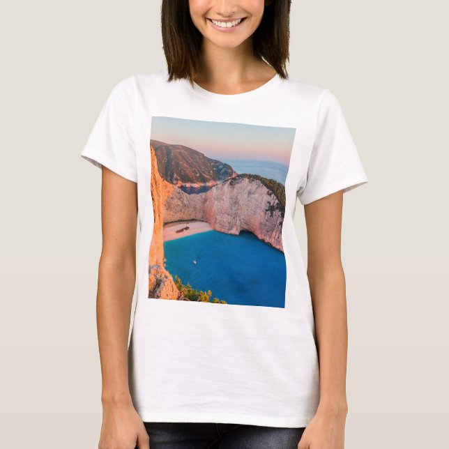 Camiseta Zakynthos, Grécia. (Frente)