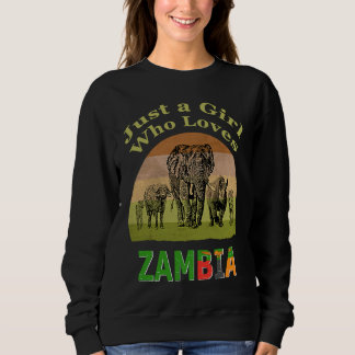 Camiseta Zâmbia Big 5 Vida Selvagem com Texto Apenas uma Ga