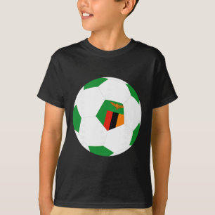 Camiseta Zâmbia Futebol Ll Bandeira Zambiana Jersey Orgulho