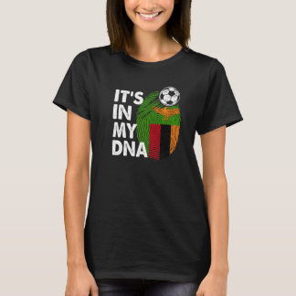 Camiseta Zâmbia No Meu Dna Zambian Flag Team Zâmbia