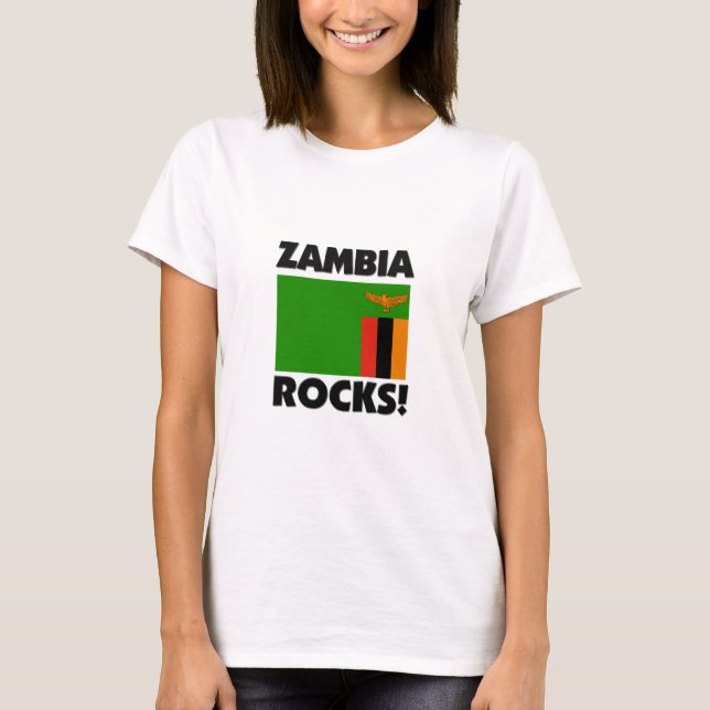 Camiseta Zambia Rocks (Frente)