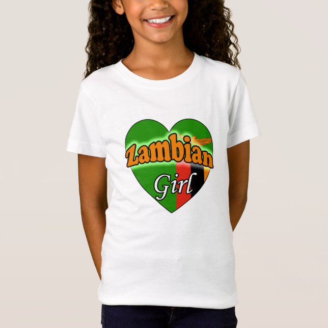 Camiseta Zambian Girl (Frente)