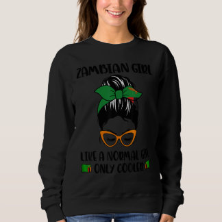 Camiseta Zambian Girl Like A Normal Girl Only Cooler Zambia