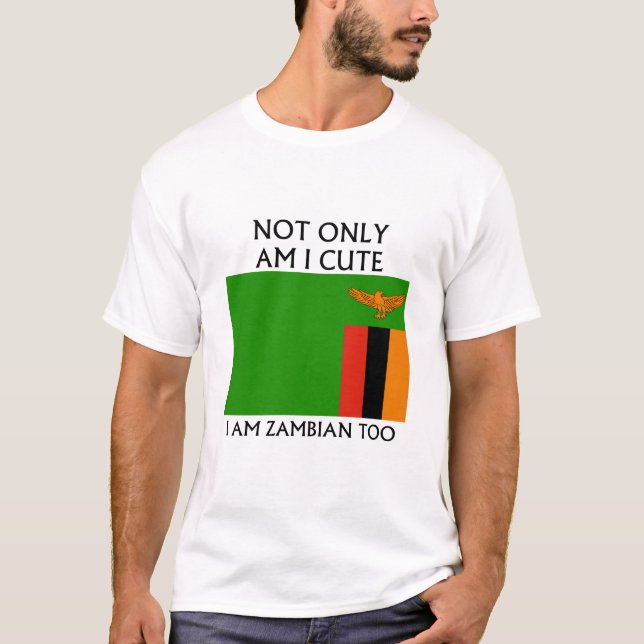 Camiseta zambiano bonito (Frente)