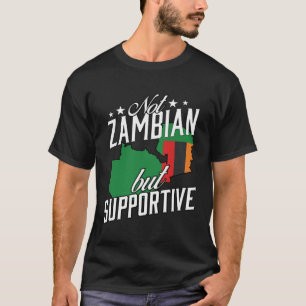 Camiseta Zambiano, mas Viagem turístico de apoio, não zambi