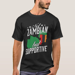 Camiseta Zambiano, mas Viagem turístico de apoio, não zambi