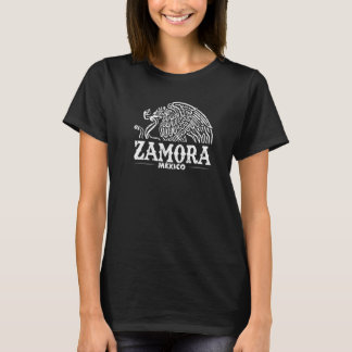 Camiseta Zamora Mexico Eagle Retro Vintage se afundou 1