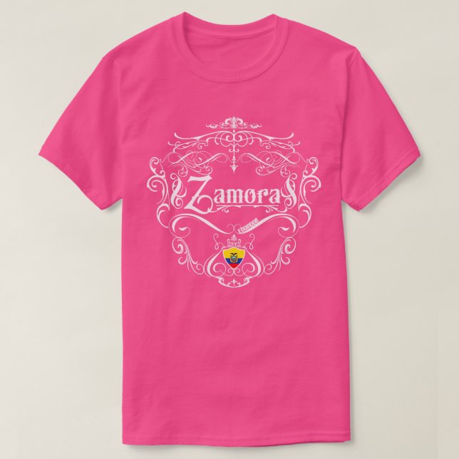 Camiseta Zamora Vintage design 1 (Frente do Design)