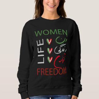 Camiseta Zan Zendegi Azad Empoderar Mulheres Vida Liberdade
