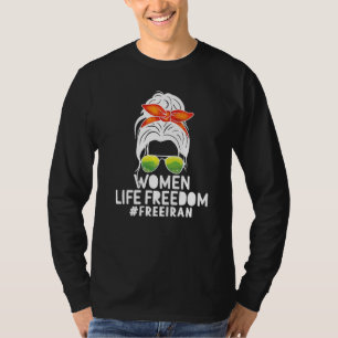 Camiseta Zan Zindgi Azadi Mulheres Liberdade 2