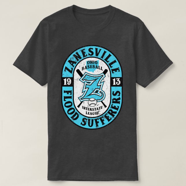 Camiseta Zanesville Flood Soferers (Frente do Design)