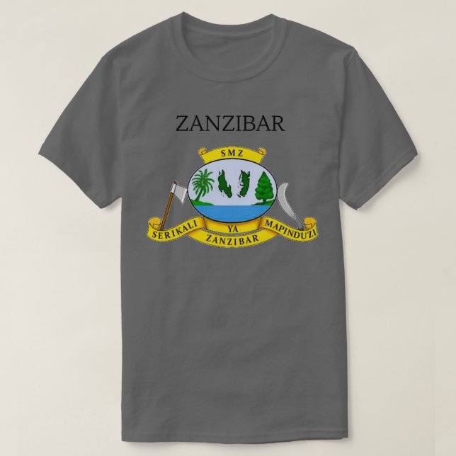 Camiseta Zanzibar (Frente do Design)