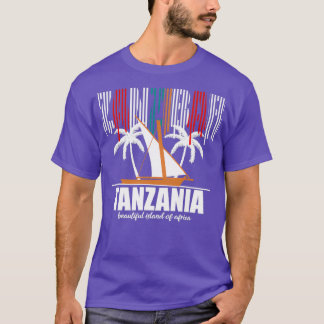 Camiseta zanzibar da Tanzânia
