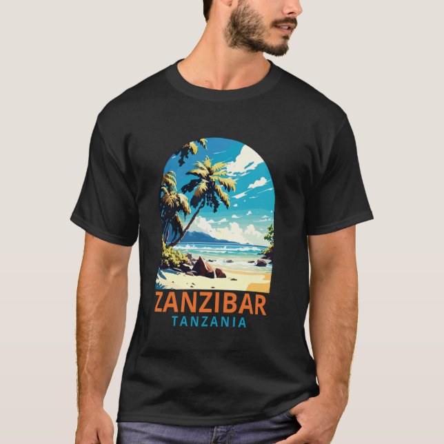 Camiseta Zanzibar Viagem Adventure Trip Explorando Zanzibar (Frente)
