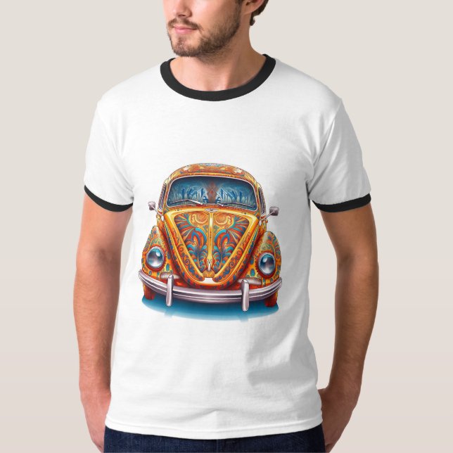 Camiseta Zap and Roll: O Herbie viaja com energia elétrica (Frente)
