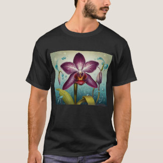 Camiseta zapa orquydeas 