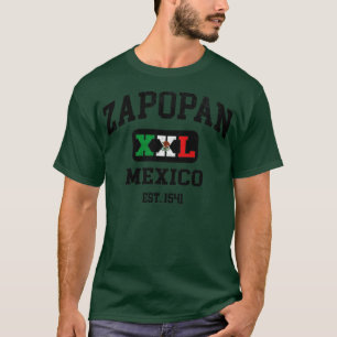 Camiseta Zapopan México XXL design Athletic
