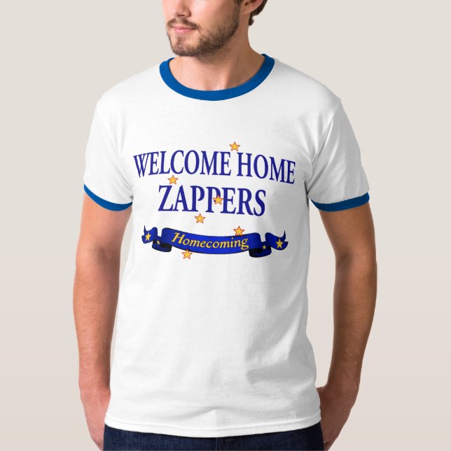 Camiseta Zappers Home bem-vindo (Frente)