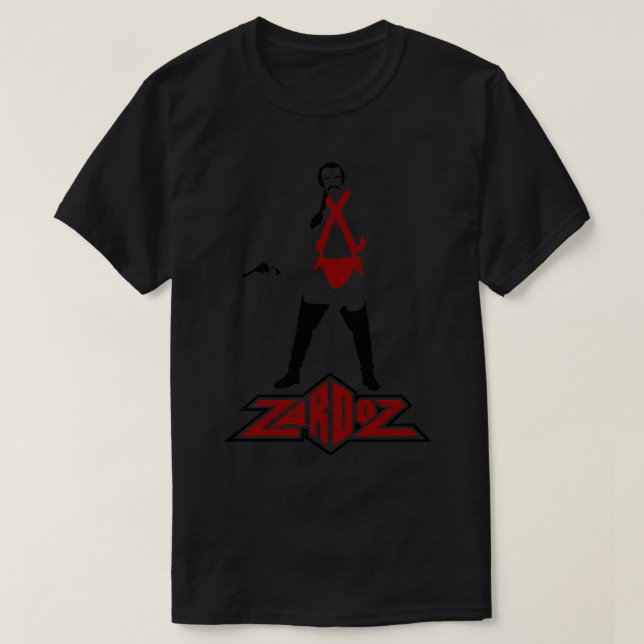 Camiseta Zardoz, 1974 (Frente do Design)