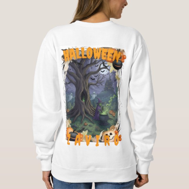 Camiseta ZAVIRO – A Noite da Bruxa (Verso)
