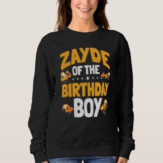 Camiseta Zayde Do Aniversário Da Construção De Meninos