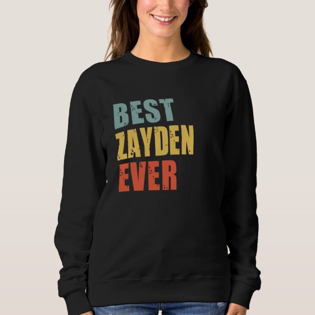 Camiseta Zayden Best Ever Zayden (Frente)