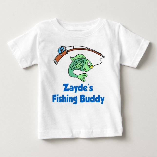 Camiseta Zayde's Fisheries Buddy (Frente)