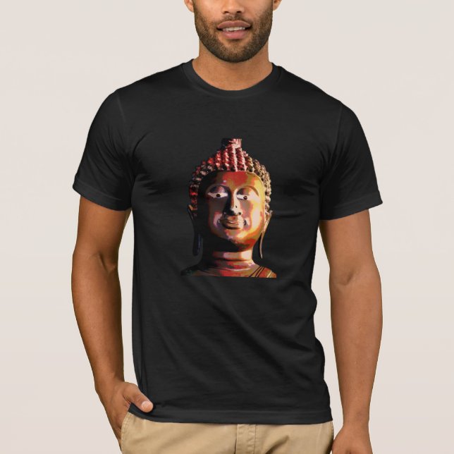 Camiseta Zazzle, buda de bronze (Frente)