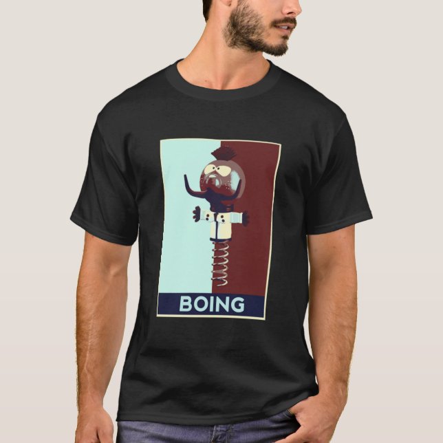 Camiseta Zebedee Boing Pop Art Classic (Frente)