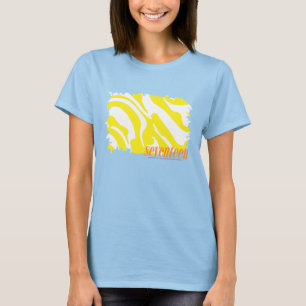 Camiseta Zebra Amarelo 2